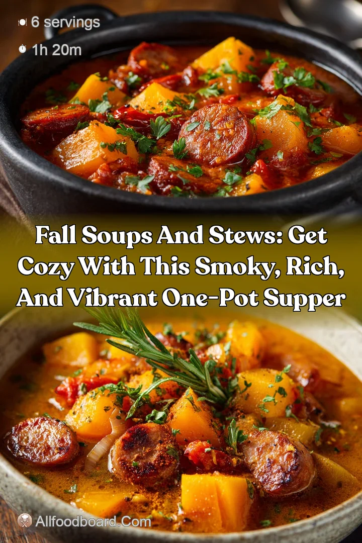 Fall Soups and Stews: Get Cozy with this Smoky Rich and Vibrant One-Pot Supper