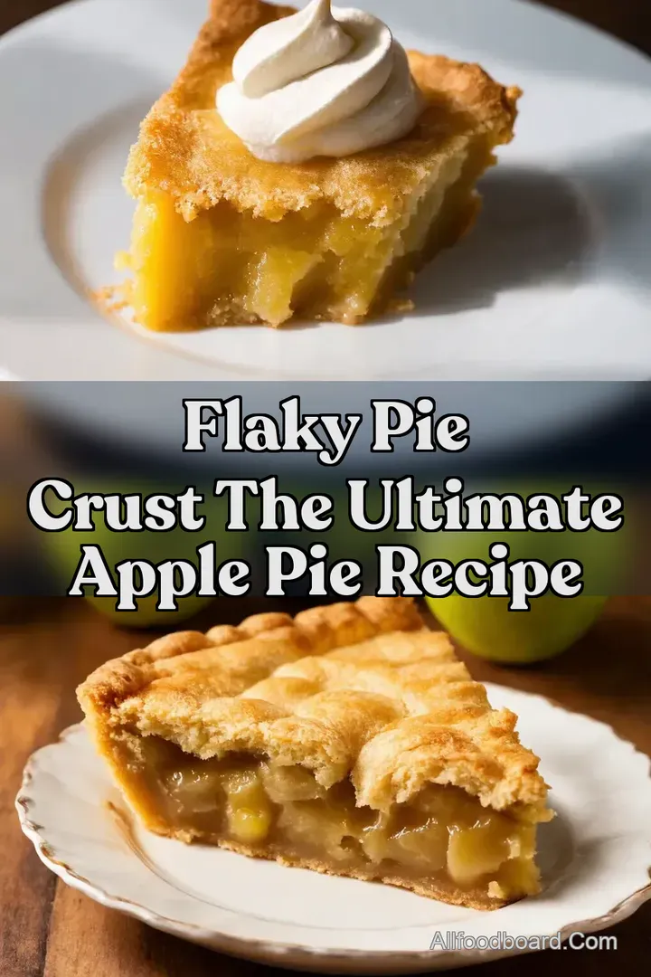 Flaky Pie Crust The Ultimate Apple Pie Recipe