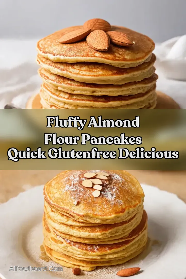 Fluffy Almond Flour Pancakes Quick GlutenFree Delicious