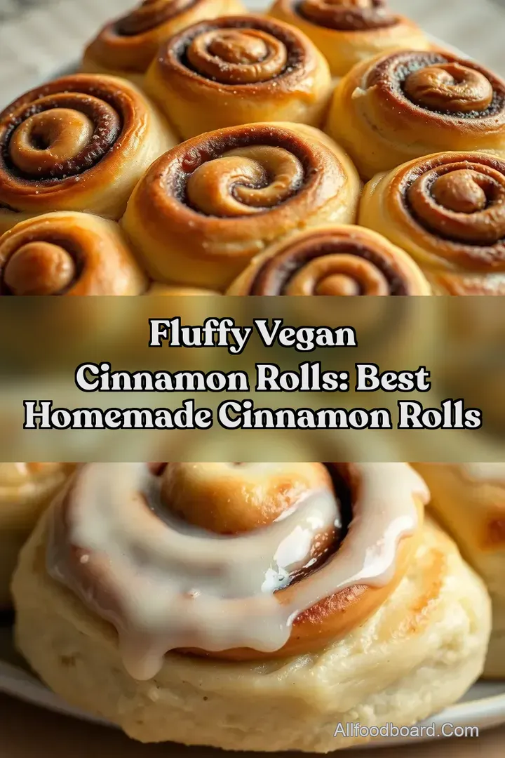 Fluffy Vegan Cinnamon Rolls: Best Homemade Cinnamon Rolls