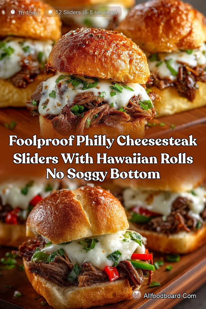 Foolproof Philly Cheesesteak Sliders with Hawaiian Rolls No Soggy Bottom