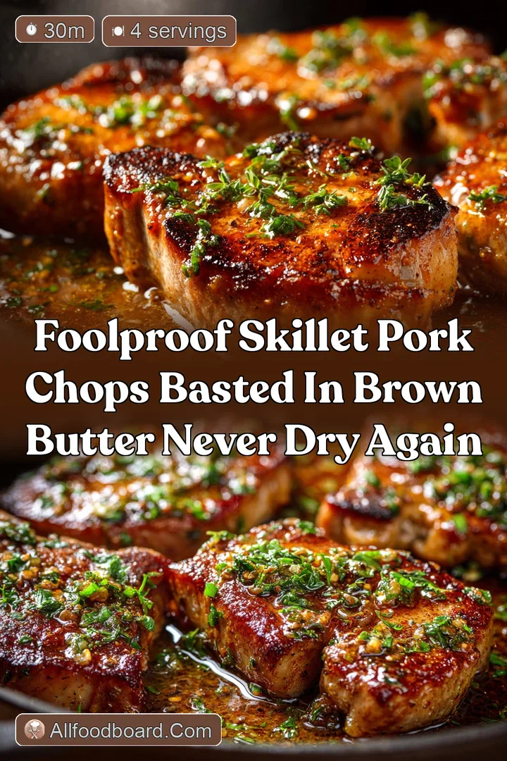Foolproof Skillet Pork Chops Basted in Brown Butter Never Dry Again