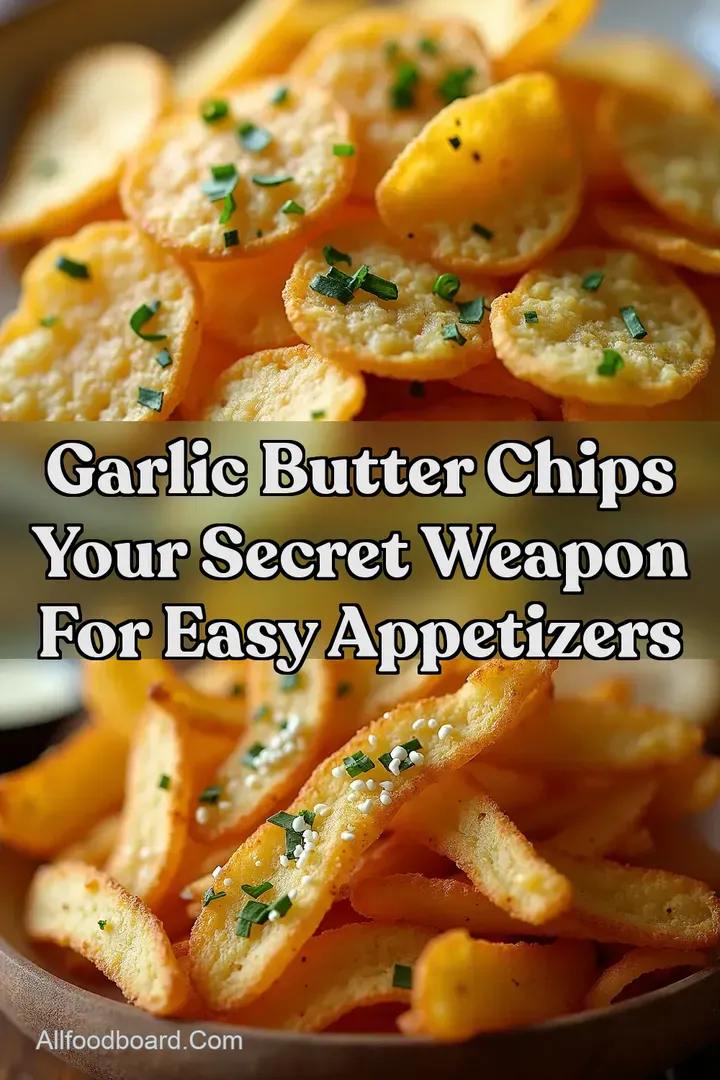 Garlic Butter Chips Your Secret Weapon For Easy Appetizers