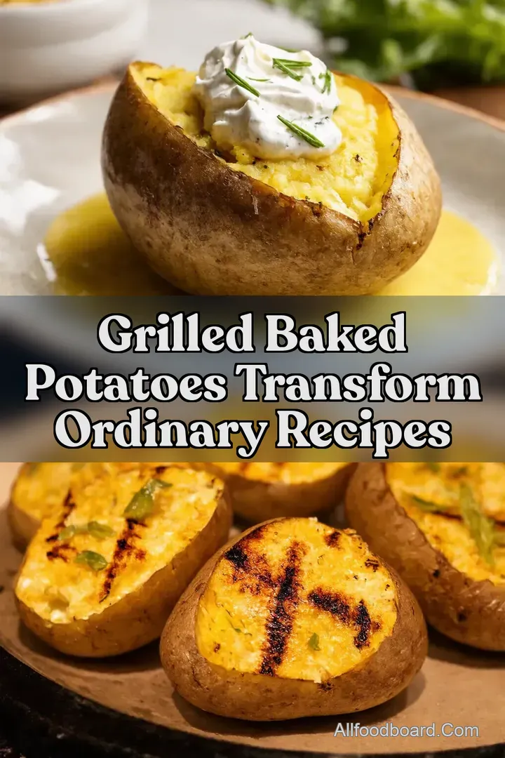 Grilled Baked Potatoes Transform Ordinary Recipes