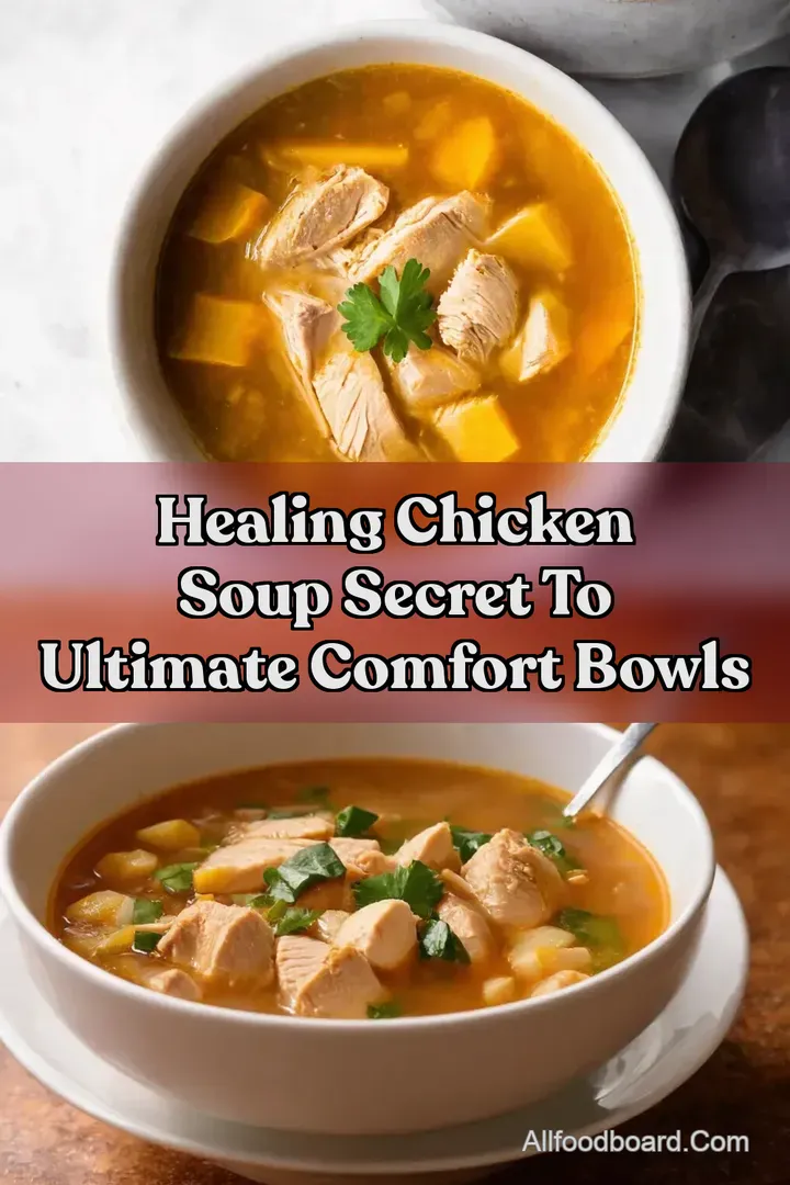 Healing Chicken Soup Secret to Ultimate Comfort Bowls
