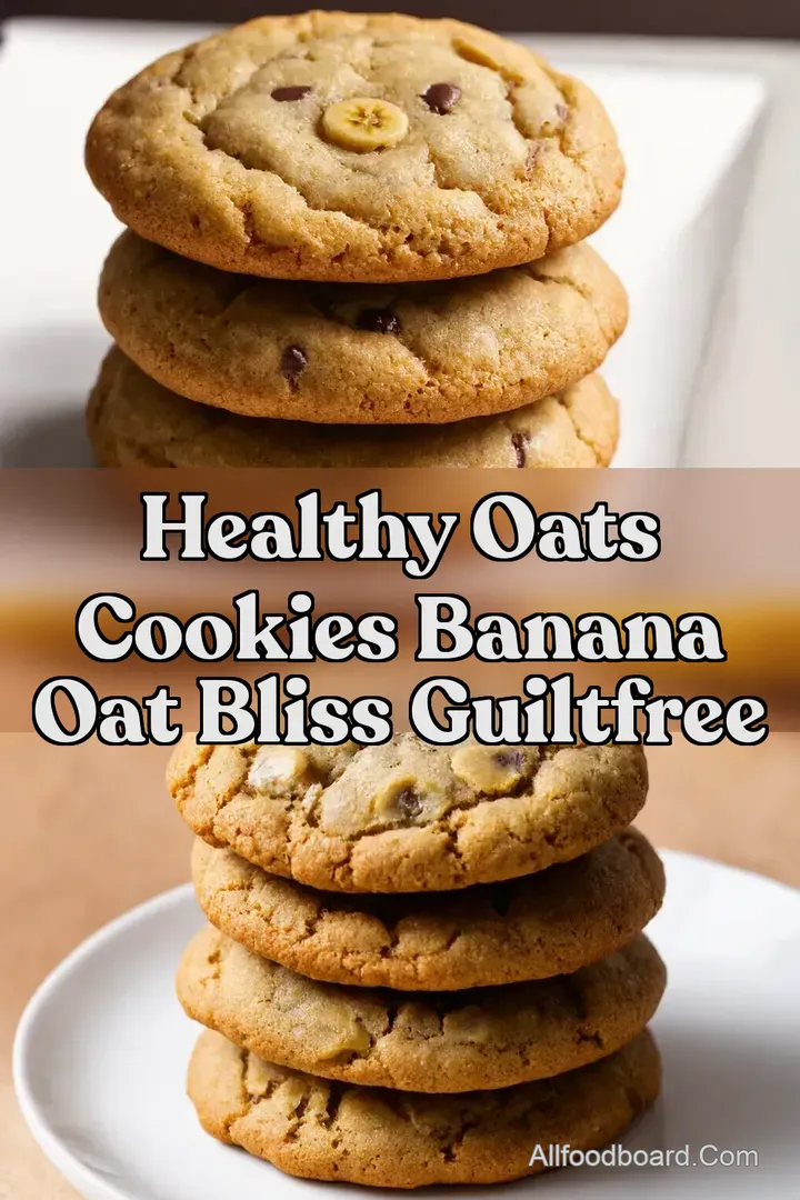 Healthy Oats Cookies Banana Oat Bliss GuiltFree