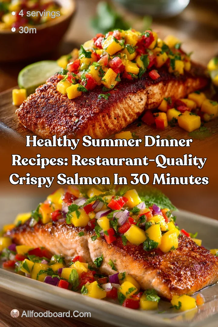 Healthy Summer Dinner Recipes: Restaurant-Quality Crispy Salmon in 30 Minutes
