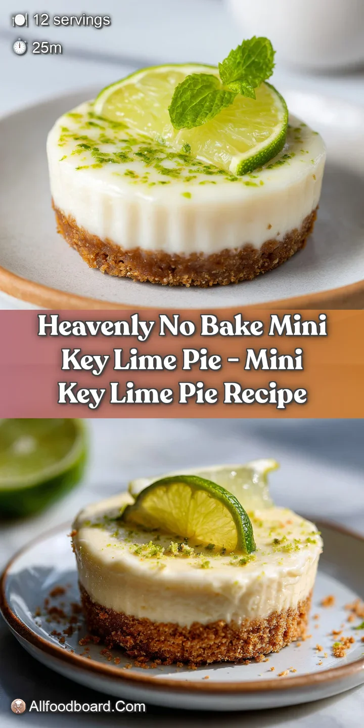 Close-up of a mini key lime pie, showcasing the bright, tart green filling and crumbly crust.