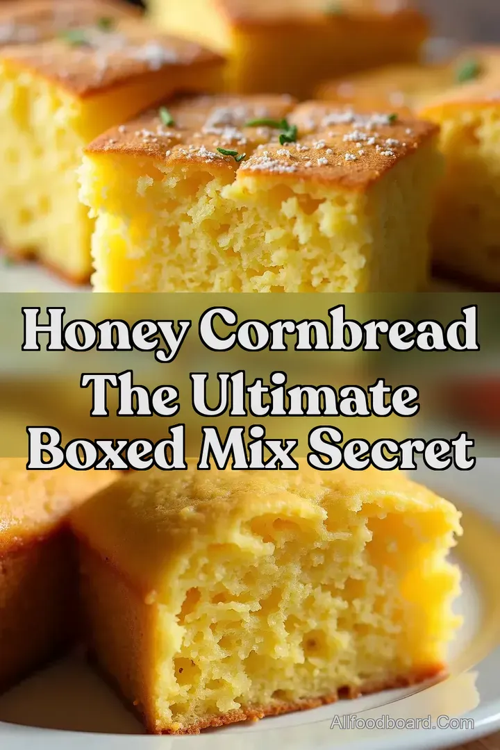 Honey Cornbread The Ultimate Boxed Mix Secret : PIN FOR LATER Honey Cornbread The Ultimate Boxed Mix Secret