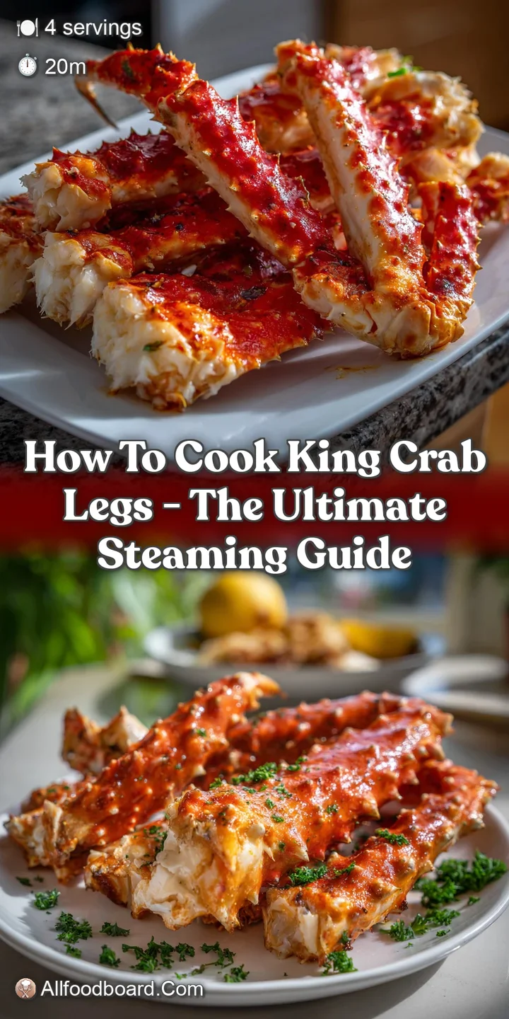How to Cook King Crab Legs - The Ultimate Steaming Guide