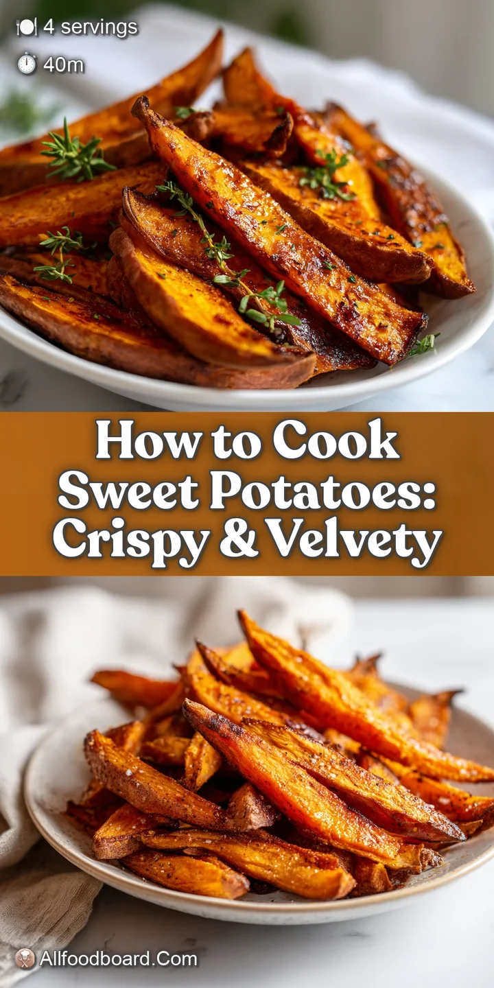 Close-up showcasing the soft, velvety interior and crisp caramelized exterior of perfectly cooked sweet potato pieces.