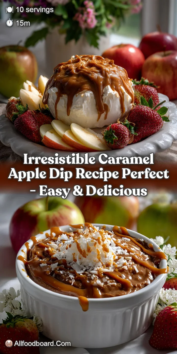 Irresistible Caramel Apple Dip Recipe Perfect - Easy & Delicious