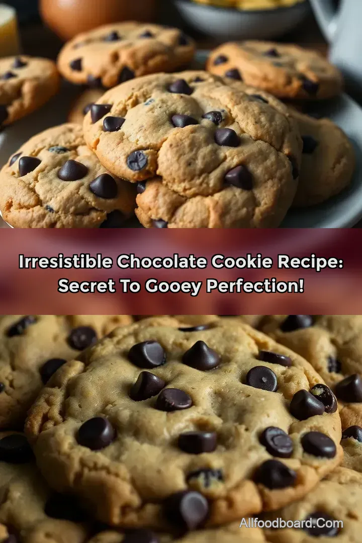 Irresistible Chocolate Cookie Recipe: Secret to Gooey Perfection!