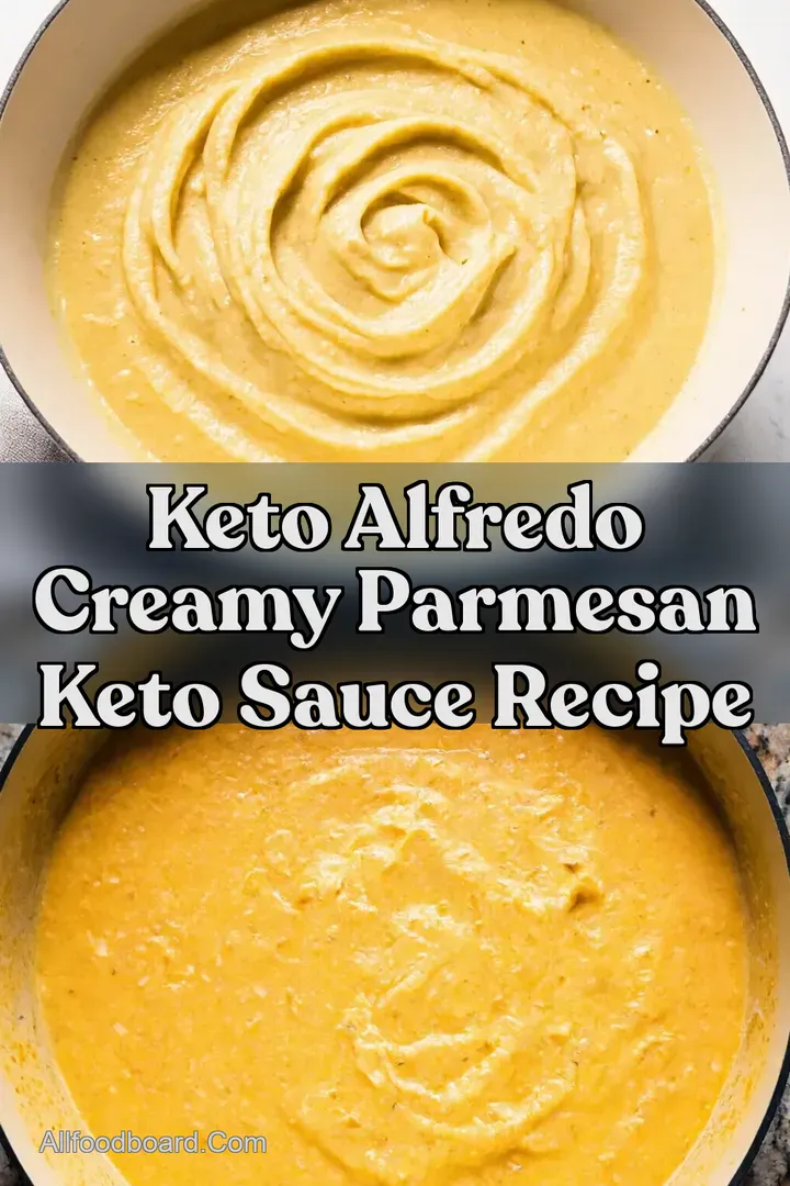 Keto Alfredo Creamy Parmesan Keto Sauce Recipe