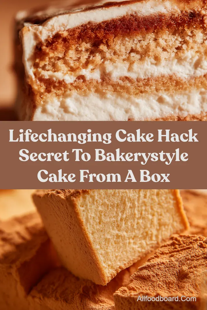 LifeChanging CAKE HACK Secret to BakeryStyle Cake from a Box