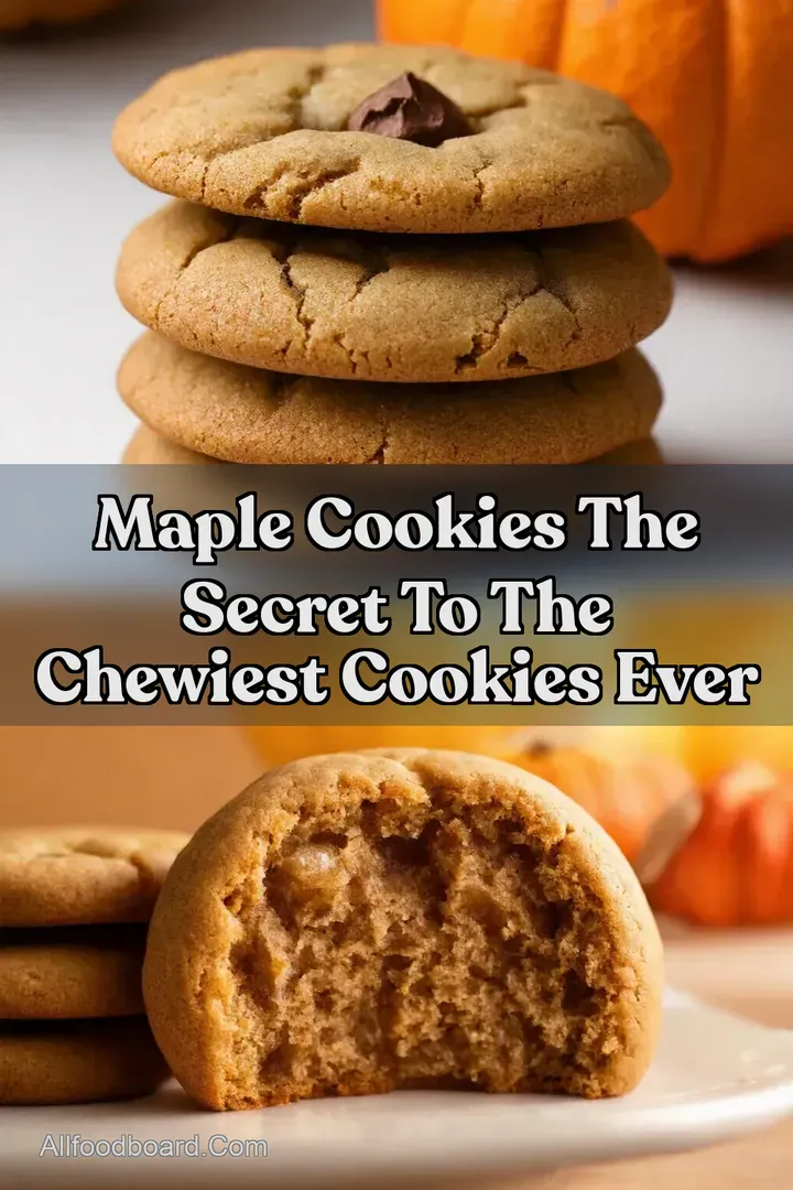 Maple Cookies The Secret to the Chewiest Cookies Ever : PIN FOR LATER Maple Cookies The Secret to the Chewiest Cookies Ever
