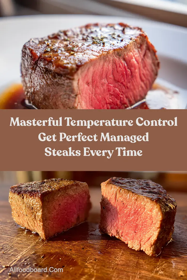 Masterful Temperature Control Get Perfect Managed Steaks Every Time
