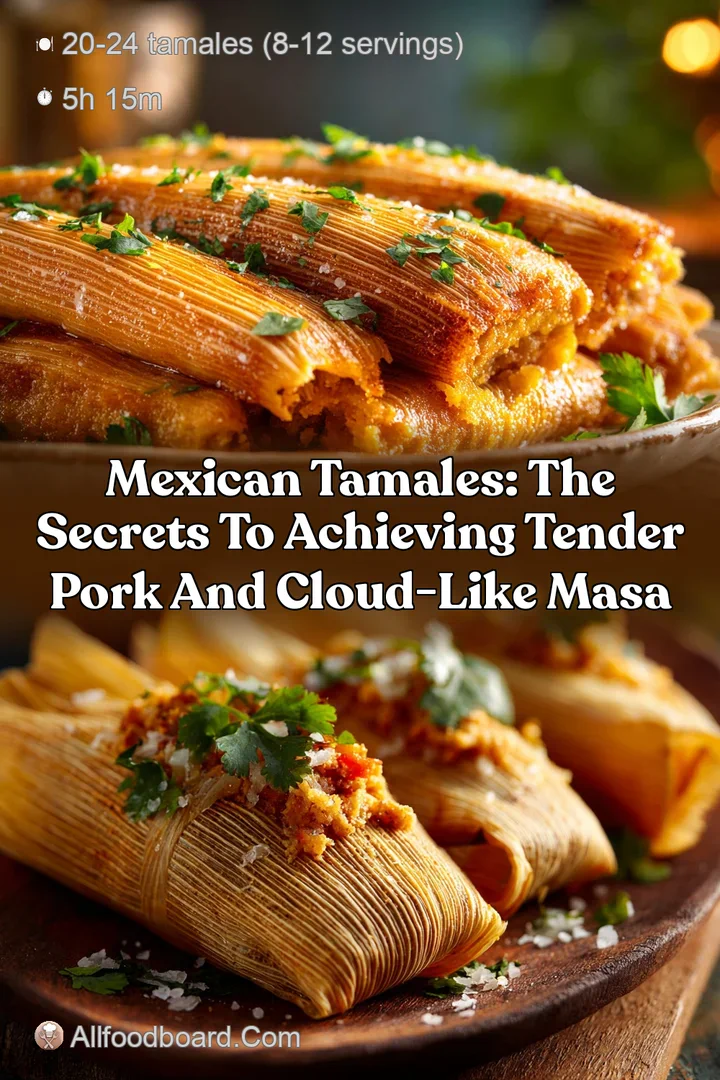 Mexican Tamales: The secrets to achieving tender pork and cloud-like masa