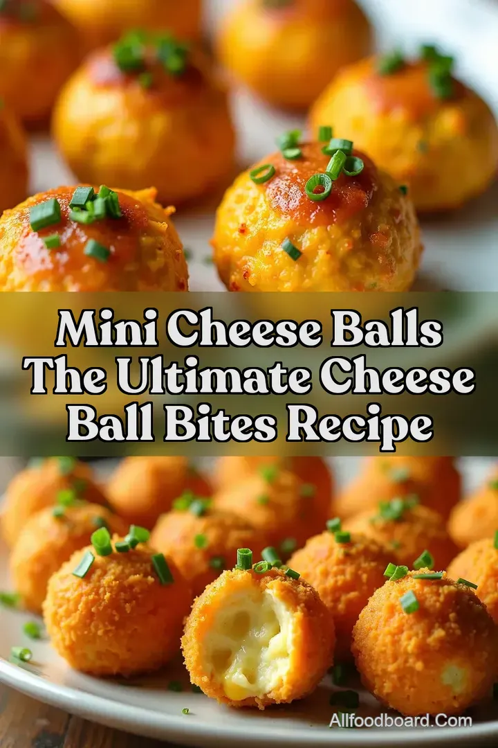 Mini Cheese Balls The Ultimate Cheese Ball Bites Recipe