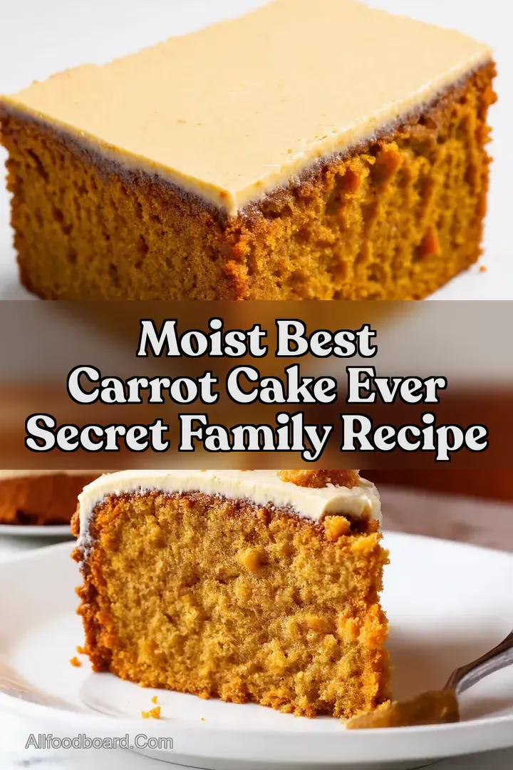 Moist Best Carrot Cake Ever Secret Family Recipe