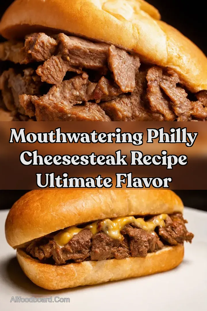 Mouthwatering Philly Cheesesteak Recipe Ultimate Flavor