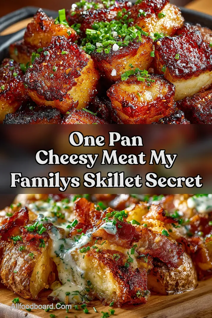 One Pan Cheesy Meat My Familys Skillet Secret