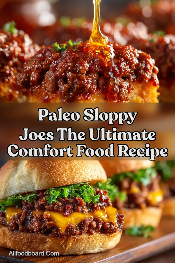 Paleo Sloppy Joes The Ultimate Comfort Food Recipe