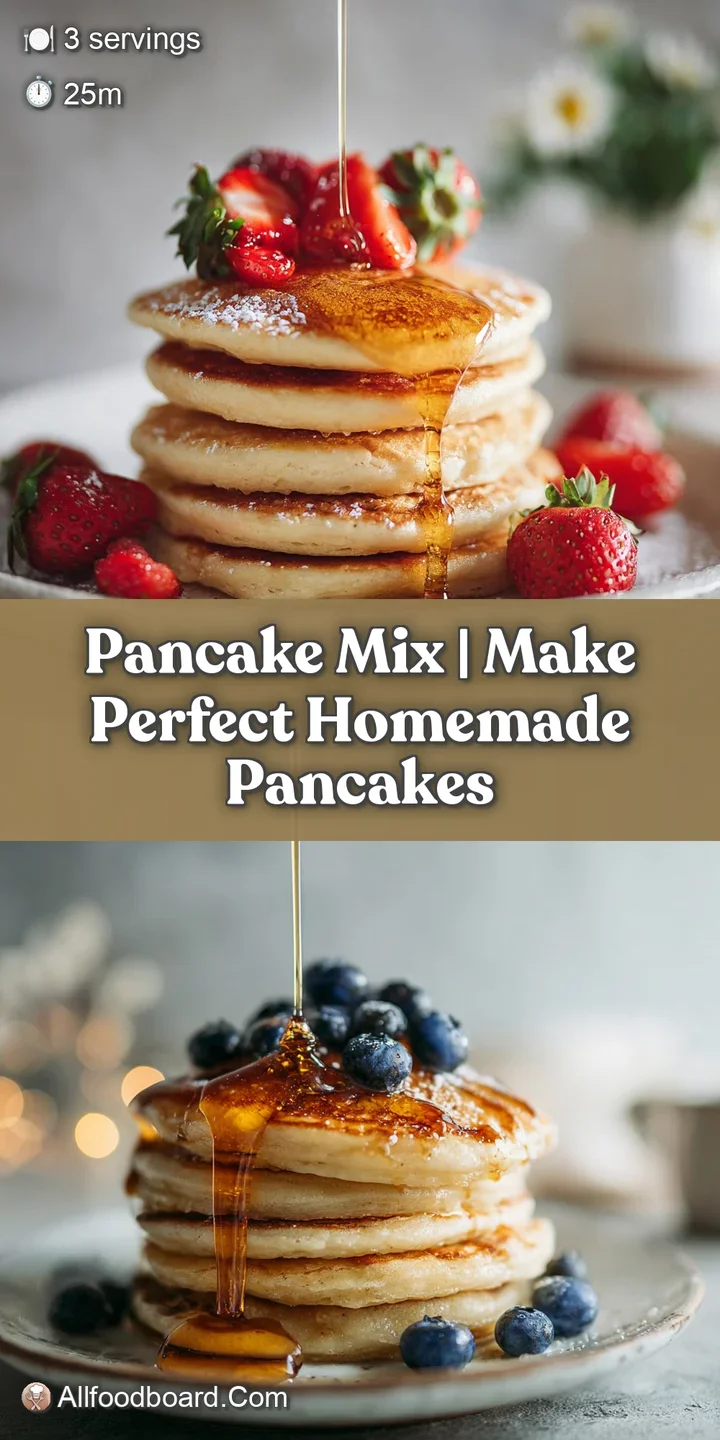 Close-up of a single pancake showing its porous texture, glistening with melted butter, and a drizzle of amber maple syrup...