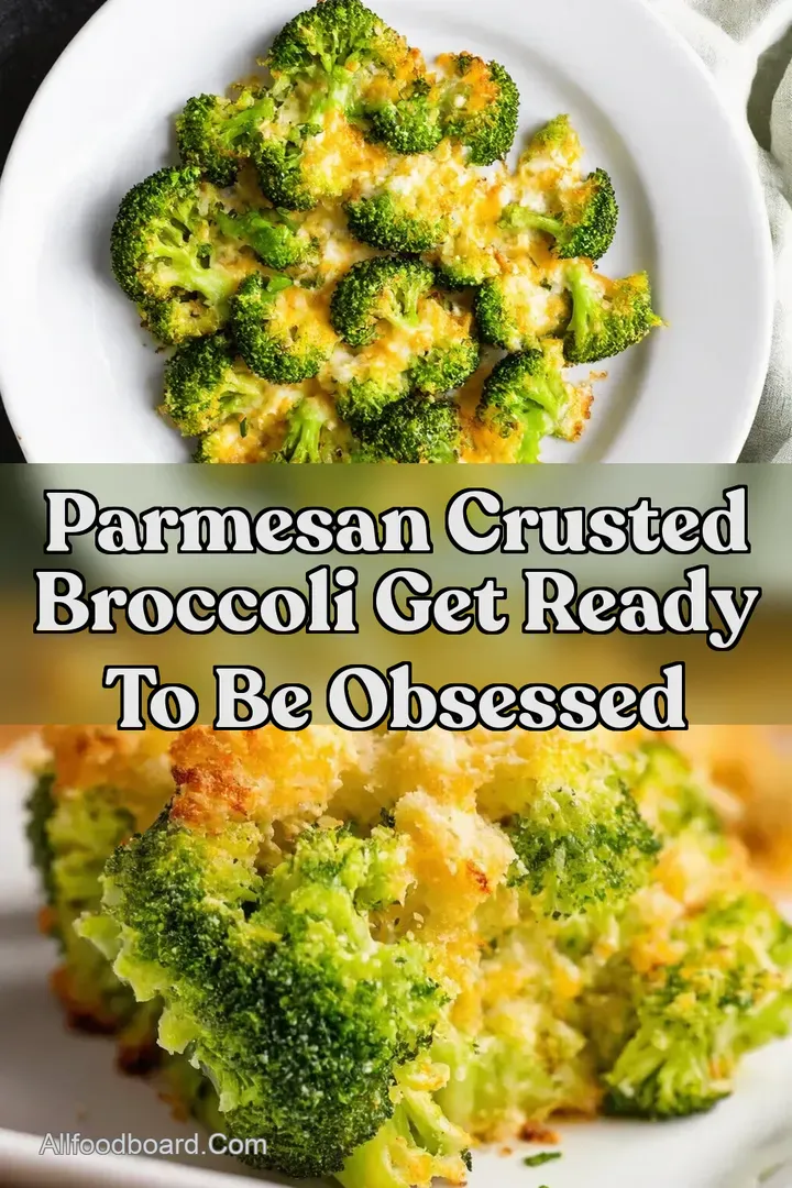 Parmesan Crusted Broccoli Get Ready to be Obsessed : PIN FOR LATER Parmesan Crusted Broccoli Get Ready to be Obsessed