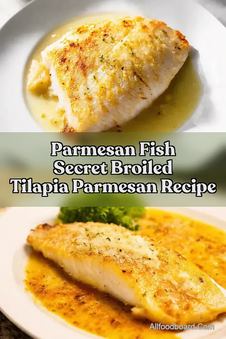 Parmesan Fish Secret Broiled Tilapia Parmesan Recipe