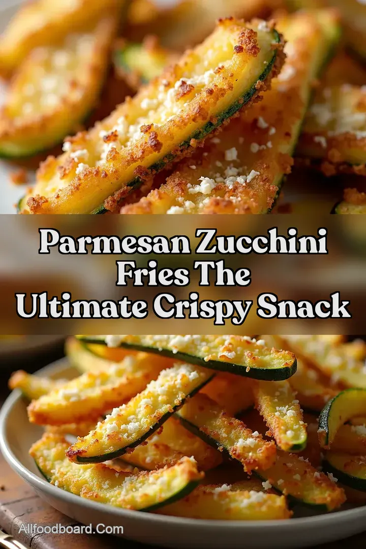 Parmesan Zucchini Fries The Ultimate Crispy Snack