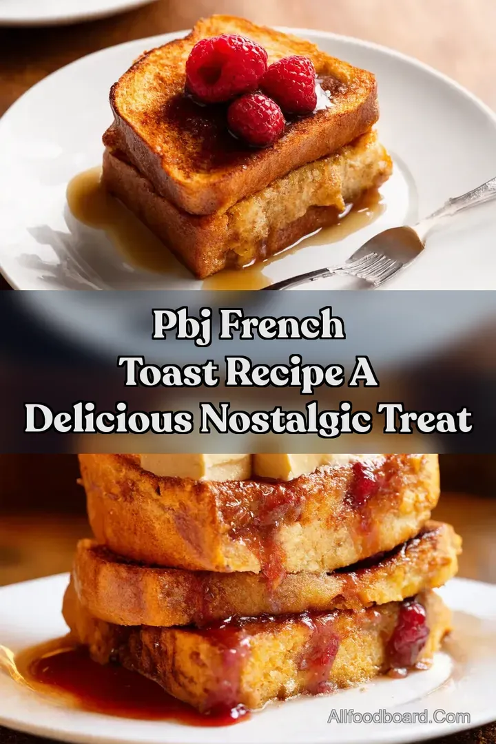 PBJ French Toast Recipe A Delicious Nostalgic Treat : PIN FOR LATER PBJ French Toast Recipe A Delicious Nostalgic Treat