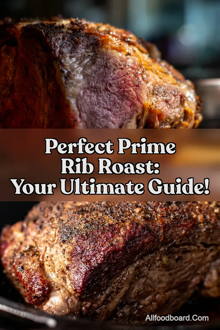 Perfect Prime Rib Roast: Your Ultimate Guide! : PIN FOR LATER Perfect Prime Rib Roast: Your Ultimate Guide!