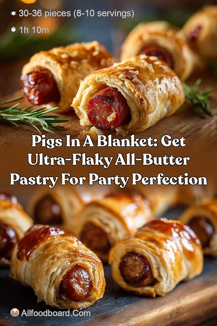 Pigs in a Blanket: Get Ultra-Flaky All-Butter Pastry for Party Perfection