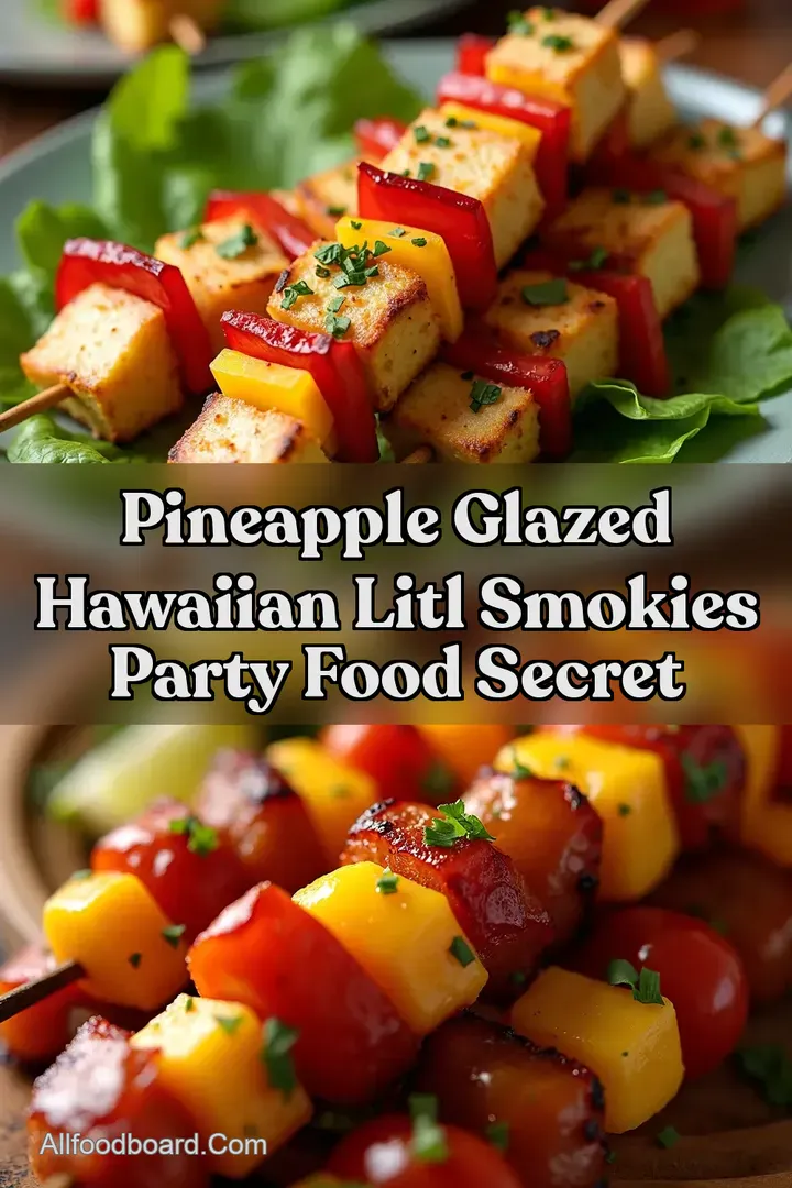 Pineapple Glazed Hawaiian Litl Smokies Party Food Secret