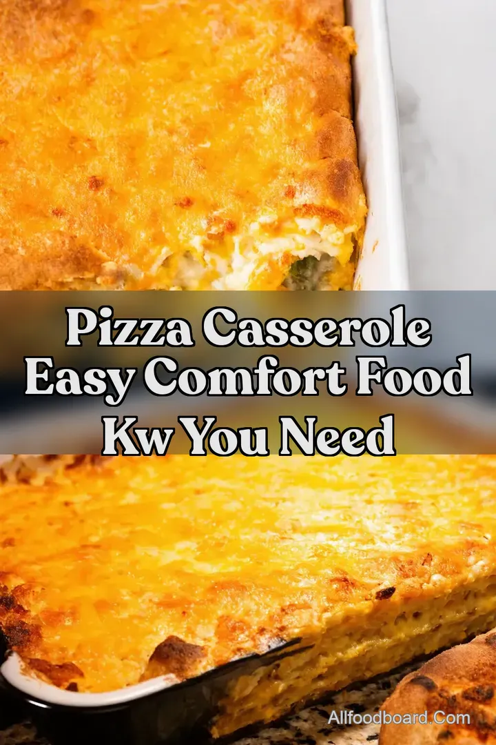 Pizza Casserole Easy Comfort Food kw You Need