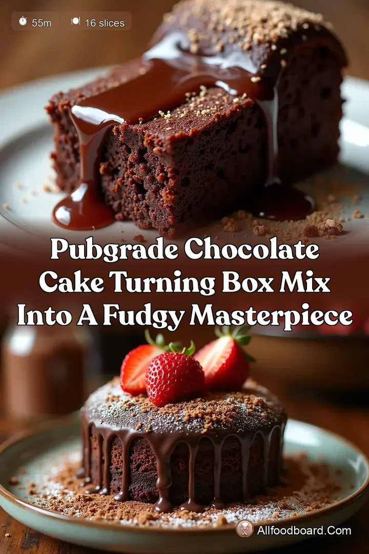 PubGrade Chocolate Cake Turning Box Mix into a Fudgy Masterpiece