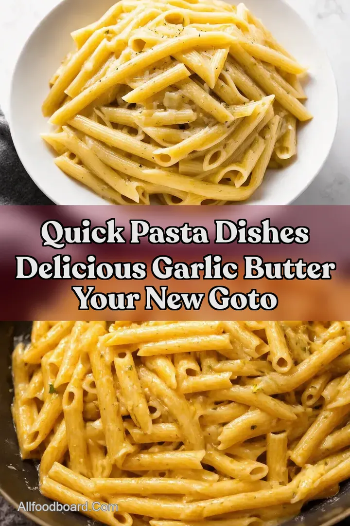 Quick Pasta Dishes Delicious Garlic Butter Your New GoTo