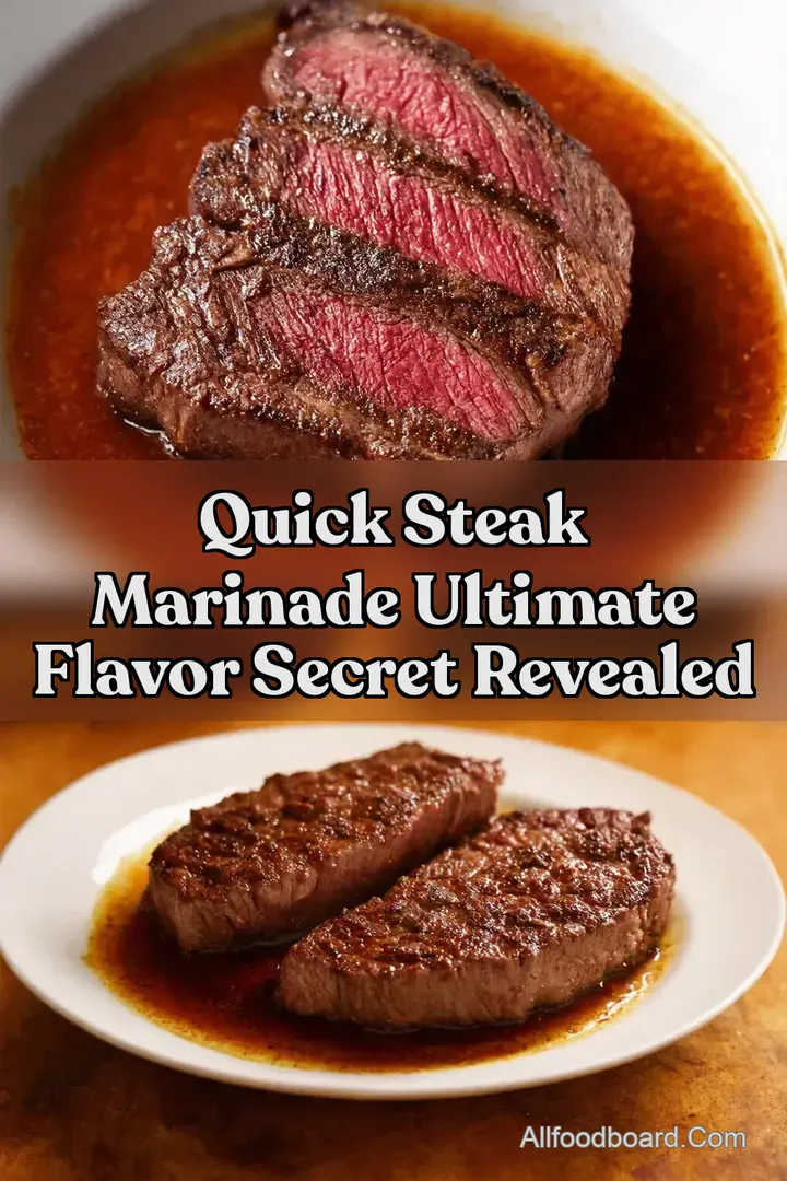 Quick Steak Marinade Ultimate Flavor Secret Revealed