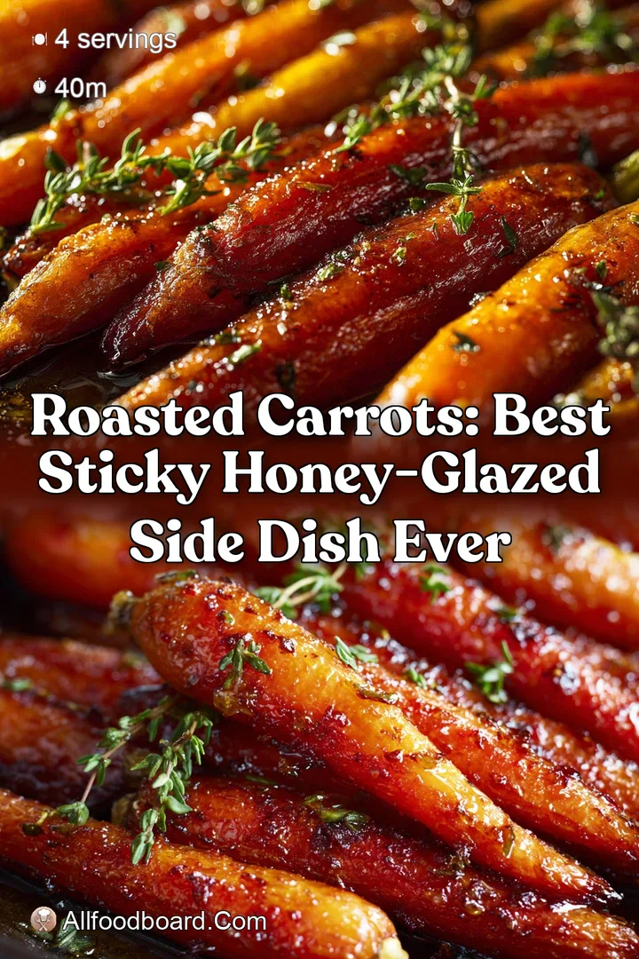 Roasted Carrots: Best Sticky Honey-Glazed Side Dish Ever