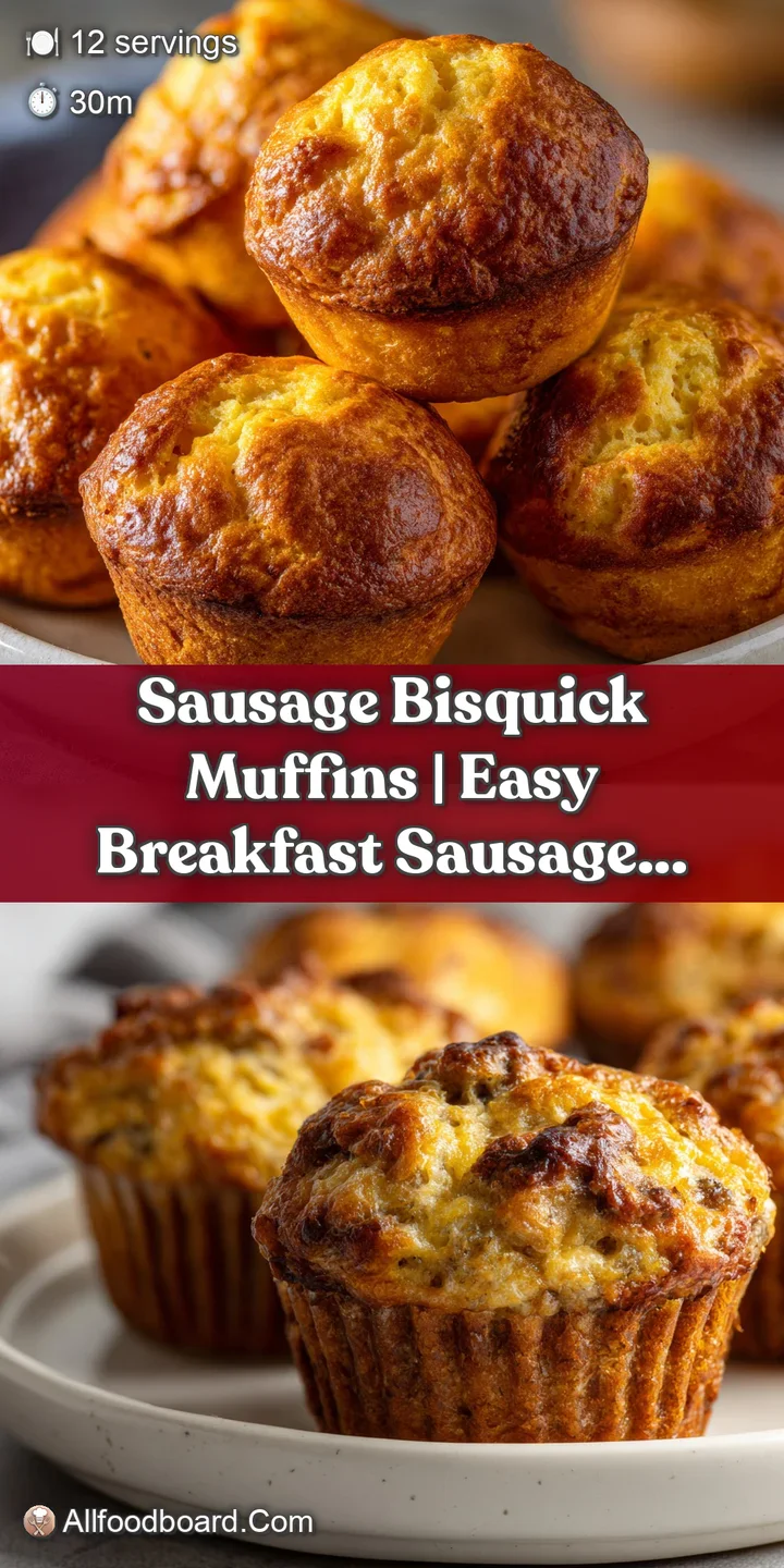 A close-up view reveals the soft, crumbly texture of a savory muffin, with visible flecks of cooked sausage inside.