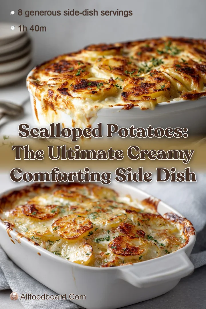 Scalloped Potatoes: The Ultimate Creamy Comforting Side Dish