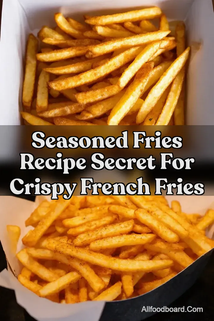 Seasoned Fries Recipe Secret for Crispy French Fries
