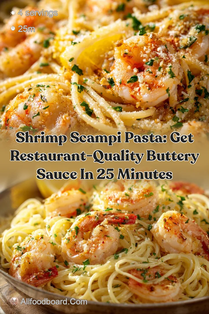 Shrimp Scampi Pasta: Get Restaurant-Quality Buttery Sauce in 25 Minutes