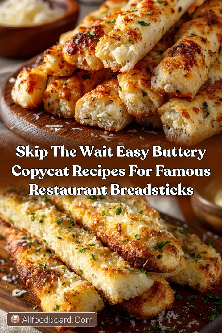 Skip the Wait Easy Buttery Copycat Recipes for Famous Restaurant Breadsticks