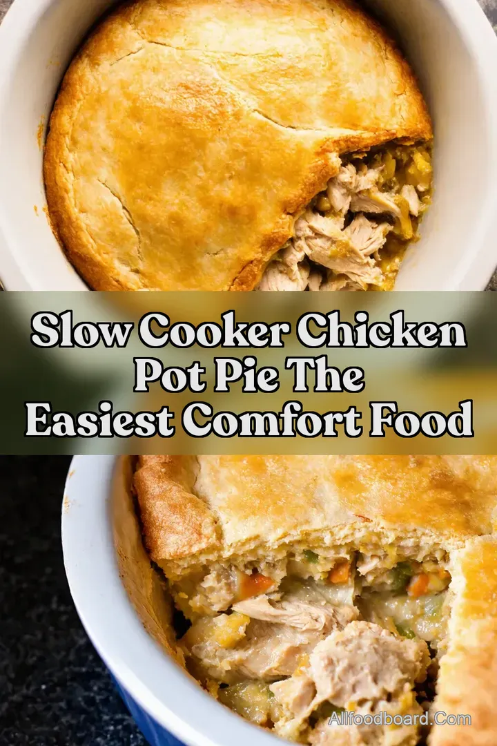 Slow Cooker Chicken Pot Pie The Easiest Comfort Food