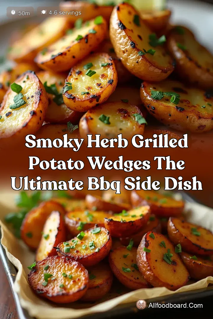 Smoky Herb Grilled Potato Wedges The Ultimate BBQ Side Dish