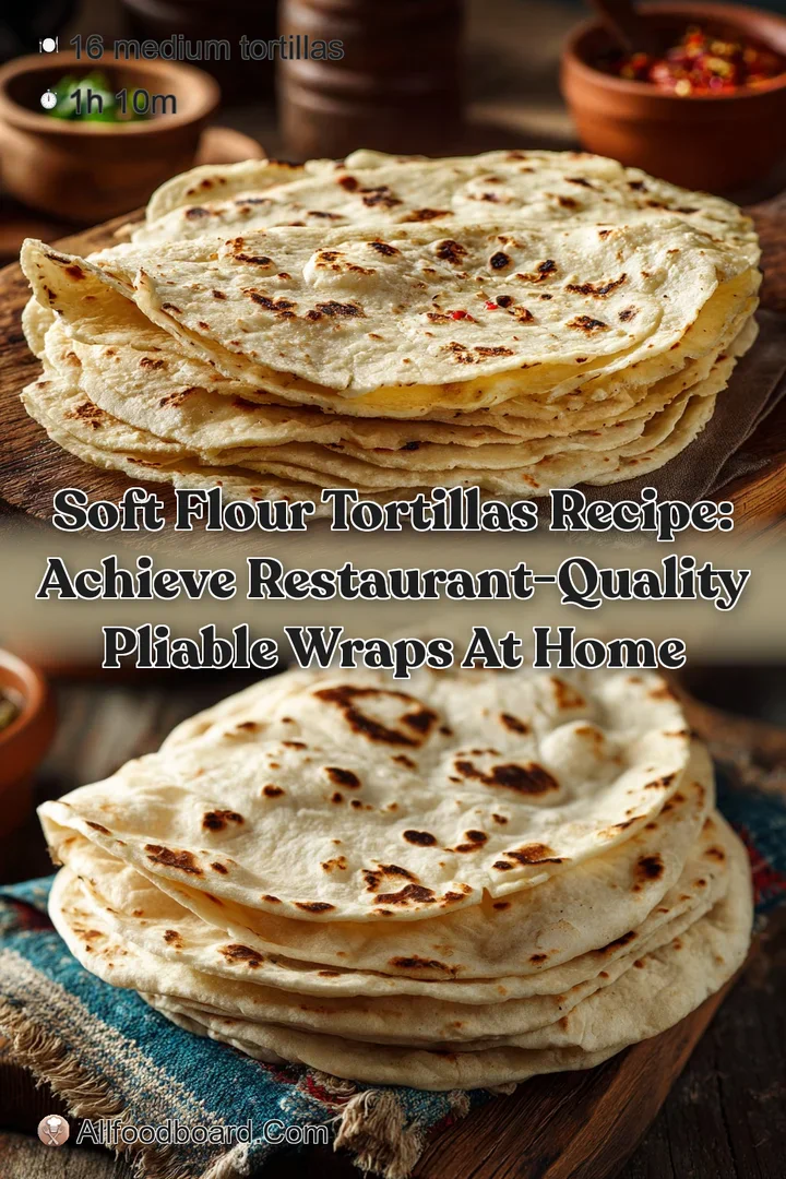 Soft Flour Tortillas Recipe: Achieve Restaurant-Quality Pliable Wraps At Home