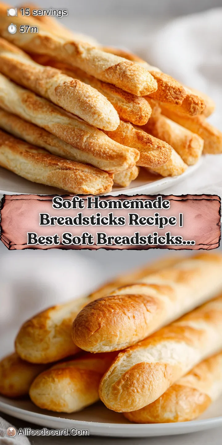 Close-up of soft, warm breadsticks brushed with melted butter. Glistening, salty crust; inviting and comforting.