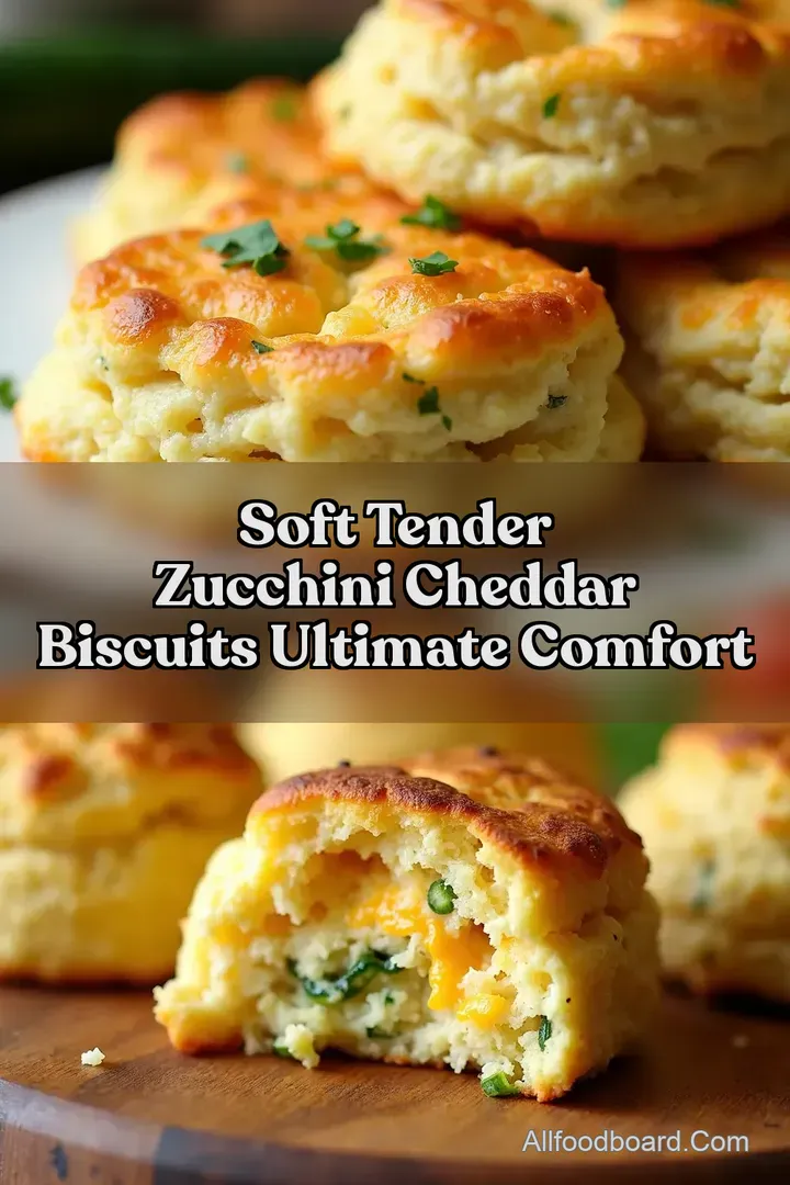 Soft Tender Zucchini Cheddar Biscuits Ultimate Comfort